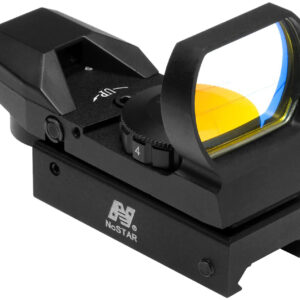 NcStar D4B Red Dot Reflex Sight with Four Reticles, Black Anodized, 3 MOA 814108011260