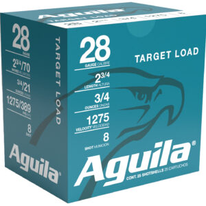 Aguila Competition 28 Gauge Target Load Shotshells"/4 oz Shot Rounds per Box** ** 640420006178