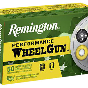 ** Remington Performance WheelGun .38 Special 158gr Lead Semi-Wadcutter - 50 Rounds per Box (10 Boxes per Case)

** 047700490304