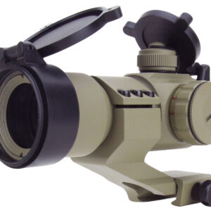 TacFire RD004T 1x30 Dual Illuminated Red/Green Dot Sight - Tan, 2 MOA Dot 811261024212