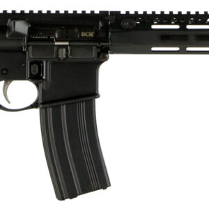 BCM RECCE-14 MCMR AR Rifle, 223 Rem/5.56 NATO, 30+1 Capacity, 14.5" Chrome-Lined Barrel, Mod 3 Compensator, Anodized 7075-T6 Aluminum Receiver, Synthetic 6-Position Stock, Ambidextrous Safety 812526021748