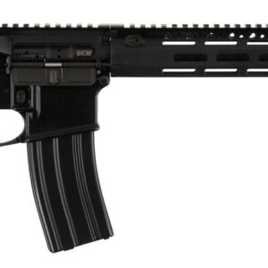 BCM RECCE-16 MCMR AR Rifle, 5.56 NATO, 16" Barrel, 30+1 Capacity, Black Hard Coat Anodized, Manganese Phosphate, 6 Position Stock, Bravo Mod 3 Grip 812526021724