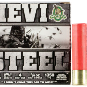 ** HEVI-Shot HEVI-Steel 28 Gauge 2.75" #4 Shot Rounds per Box, 10 Boxes per Case ** 816383628041