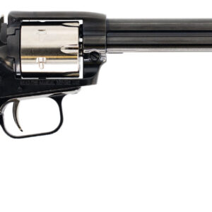 Heritage Rough Rider RR22TT6BLKPRL .22 LR Revolver - 6 Shot, 6.5" Black Oxide Steel Barrel, Zinc Alloy Frame, Matte Stainless Cylinder, Black Pearl Grip, Manual Safety, Exposed Hammer UPC 727962702994