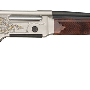 Henry H014D308 Long Ranger Deluxe Full Size 308 Win 4+1 20" Blued Steel Barrel, Engraved Nickel-Plated w/24K Gold Inlay Steel Receiver, American Walnut Stock Right Hand