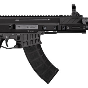CZ-USA Bren 2 MS Handgun - 7.62x39mm, 9.5" Barrel, 30+1 Capacity, Black Finish, Carbon Fiber Receiver, Ambidextrous Mag Release, Stippled Polymer Grip Right Hand 806703914602