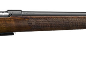 CZ-USA 02312 CZ 457 American Full Size 17 HMR 5+1 24" Black Nitride Black Nitride Steel Receiver Turkish Walnut Fixed American Style Stock Right Hand