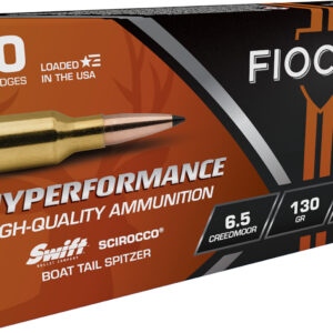Fiocchi Hyperformance 6.5 Creedmoor 130gr Ammo - 20 Rounds 762344712154