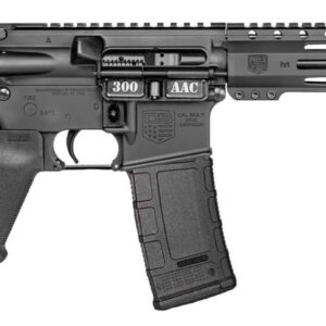 Diamondback DB15 300 Blackout Pistol, 10" Barrel, 9" M-LOK Rail, Black, SBA3 Brace, 30-Round Capacity 810035754393