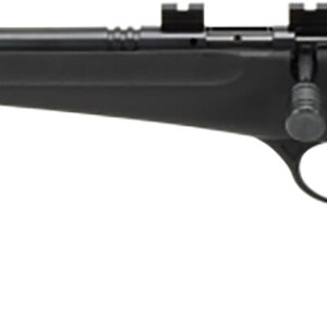 Savage Arms 13841 Rascal FLV-SR Youth 22 Short 1rd 16.12" Matte Blued Heavy Barrel, Matte Blued Carbon Steel Receiver, Matte Black Synthetic Stock Left Hand