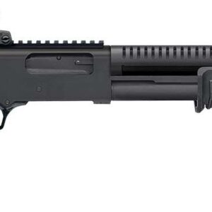 Mossberg 590R Tactical 12-Gauge Shotgun with 18.5" Barrel, MOE Folding Sight, MOE Grip, 5-Position Stock, 6+1 Capacity 015813507622