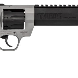 Taurus Raging Hunter .357 Magnum Handgun, 7-Round, 8.38" Barrel, Matte Black Oxide Finish, Stainless Steel Frame, Black Rubber Grip with Red Cushion Insert 725327617617