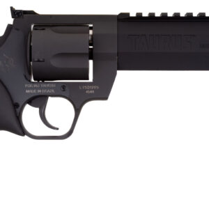 Taurus Raging Hunter .454 Casull 5rd 6.75" Matte Black Oxide Steel with Black Rubber Grip and Red Cushion Insert 725327617648