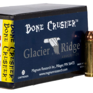 ** Magnum Research BoneCrusher .50 AE 325gr Flat Point Ammo - 25 Rounds per Box, 20 Boxes per Case** 761226087182