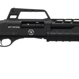 Silver Eagle Arms RZ17 Tactical 12 Gauge Pump-Action Shotgun, 18.5" Chrome-Lined Barrel, Black Steel Receiver, Adjustable Stock 812052024206