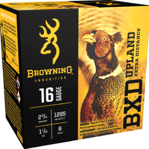 Browning BXD Upland 16 Gauge Shotgun Shells - 25 Pack 020892023475