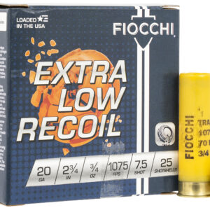 Fiocchi Exacta Target Low Recoil 20 Gauge Shotgun Shells 762344703411