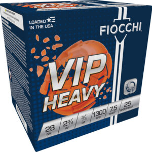 Fiocchi 28VIPH75 Exacta Target VIP Heavy 28Gauge 2.75" 3/4oz 7.5Shot 25 Per Box/10 Case 762344704807
