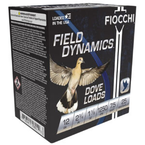 Fiocchi 12 Gauge Field Dynamics Shotshells - 25 Rounds, 7.5 Shot 762344708010