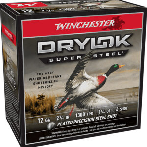 Winchester XSM124 Drylok Super Steel 12Ga 2.75" 1.25oz 4 Shot 020892007673
