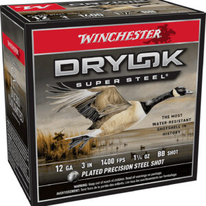 Winchester Drylok Super Steel 12Ga 3" BB Shot 25/Box 020892007697