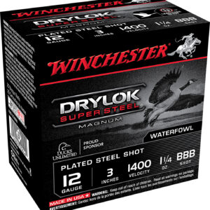 Winchester Drylok Super Steel Magnum 12Ga 3" Shotgun Shells 020892008441