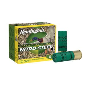 Remington Ammunition 20864 Nitro-Steel High Velocity 12Gauge 3" 1 3/8oz 4Shot 25 Per Box/10 Case 047700155302