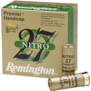 ** Remington Premier Nitro 27 Handicap 12 Gauge Shotgun Shells" 1 oz 7.5 Shot Rounds per Box ** 047700313900