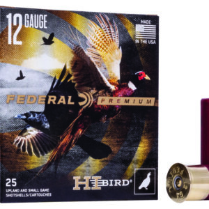 Federal HVF1275 Premium Hi-Bird 12Gauge 2.75" 1 1/8oz 7.5Shot 25 Per Box/10 Case 604544620696
