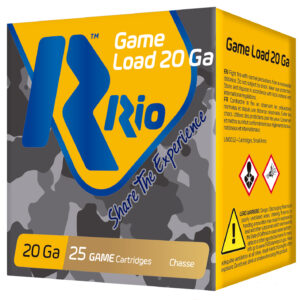 ** Rio Ammunition RC208 20 Gauge Game Load" 1oz Shot Size 8 Rounds per Box, 10 Boxes per Case ** 8435101623346
