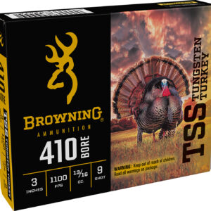 ** Browning TSS Tungsten Turkey Shotshells - .410 Gauge, 3"/16 oz, #9 Shot Rounds ** 020892024748