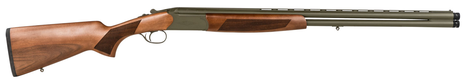 CZ-USA Drake All-Terrain 20 Gauge Shotgun, 3″ Chamber, 28″ Barrel, OD Green Cerakote, Walnut Grip, Magnetic Extractors, 5 Extended Chokes 806703064116