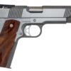 Dan Wesson 01942 Pointman Nine 9mm Luger Caliber with 5" Barrel, 9+1 Capacity, Overall Stainless Steel Finish, Beavertail Frame, Serrated Brushed Slide & Cocobolo Grip