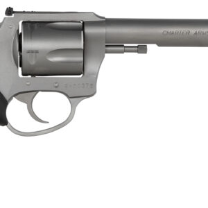 Charter Arms Bulldog Target .44 Special - 5-Shot, 6" Matte Stainless Steel Barrel & Frame with Black Rubber Grip 678958744606