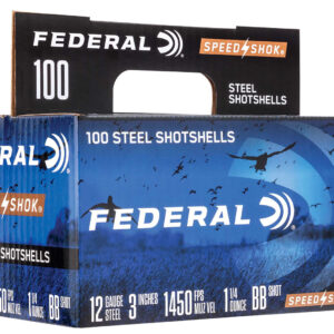Federal Speed-Shok 12ga 3" 1 1/4oz BB Shot - 100 Rounds 604544651546