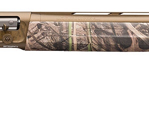 Browning A5 Wicked Wing 12 Gauge Semi-Auto Shotgun - 26" Barrel, 4+1 Capacity, 3.5" Chamber, Burnt Bronze Cerakote, Mossy Oak Shadow Grass Habitat, Right Hand 023614743293