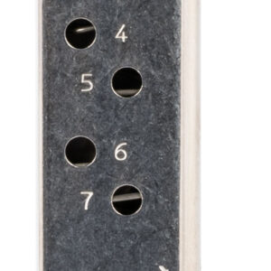 Mec-Gar MGWPPKSFRN Standard  Nickel Detachable w/ Finger Rest 7rd 380 ACP for Walther PPK/S