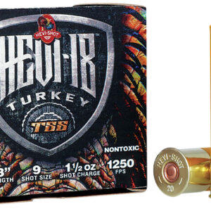 HEVI-Shot HS7009 HEVI TSS Turkey 20Gauge 3" 1 1/2oz Tungsten 9Shot 5 Per Box/10 Case 816383003657