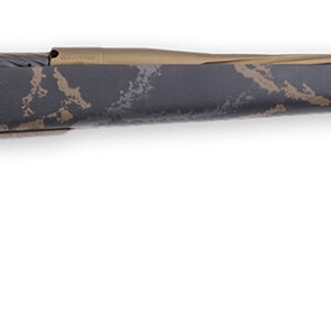 Weatherby MWL05N65RWR6B Mark V Weathermark LTD 6.5 Wthby RPM 4+1 24" Burnt Bronze Cerakote Spiral, Fluted Steel Barrel, Black w/Grey & Brown Accents Monte Carlo Stock