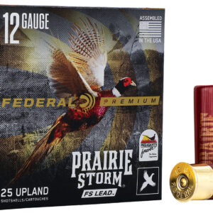 Federal Prairie Storm FS 12Ga 3" 1 5/8oz 4 Shot - 25 Rounds 604544626506