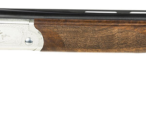 ATI Cavalry SVE 12 Gauge Over-Under Shotgun - 26" Blued Barrel, Silver Engraved Finish, Oiled Turkish Walnut Stock, Ejector, 5 Chokes 819644027263