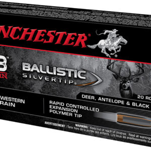 Winchester Ballistic Silvertip 6.8 Western Ammo - 170gr Polymer Tip - 20 Rounds per Box 020892230279