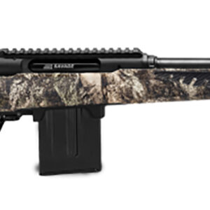 Savage Arms 57657 Impulse Predator 22-250 Rem 10+1 Matte Black 20" Threaded Barrel/Rec, Mossy Oak Terra Gila Fixed AccuStock with AccuFit, Includes Detachable Box Mag
