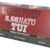 Fort Scott Munitions Tumble Upon Impact 5.56mm NATO Solid Copper Spun - 20 Rounds per Box 753677048140