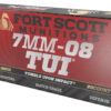 Fort Scott Munitions 7mm-08 Rem 120gr Tumble Upon Impact ammo box