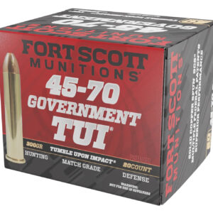 Fort Scott Munitions Tumble Upon Impact 45-70 Gov 300gr Ammo 758381721396