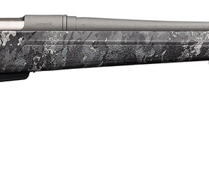 Winchester Guns 535776255 XPR Extreme Hunter 300 WSM 3+1 Cap 24" MB Tungsten Gray Cerakote Rec TrueTimber Midnight Stock Right Hand with MOA Trigger System (Full Size) No Sights