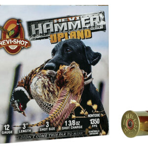HEVI-Hammer Upland 12Ga 3" 1 3/8oz 3-Shot Shells packaging