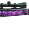 Mossberg 28142 Patriot Super Bantam 243 Win Caliber with 5+1 Capacity, 20" Fluted Barrel, Matte Blued Metal Finish & Muddy Girl Wild Synthetic Stock Right Hand (Youth) Includes 3-9x40mm Scope