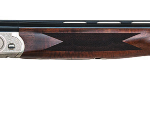 Mossberg 75472 Gold Reserve  12 Gauge with 30" Polished Blued Barrel, 3" Chamber, 2rd Capacity, Polished Silver Engraved Metal Finish & Satin Black Walnut Stock Right Hand (Full Size)